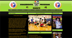 Desktop Screenshot of grassrootskarate.com